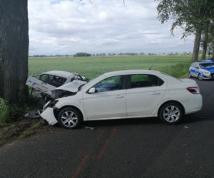 Wypadek w gminie Płośnica