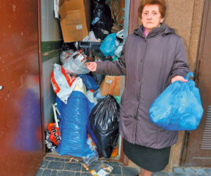 Zasypały nas śmieci