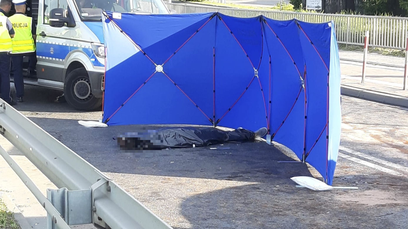 Makabryczny wypadek na Targówku