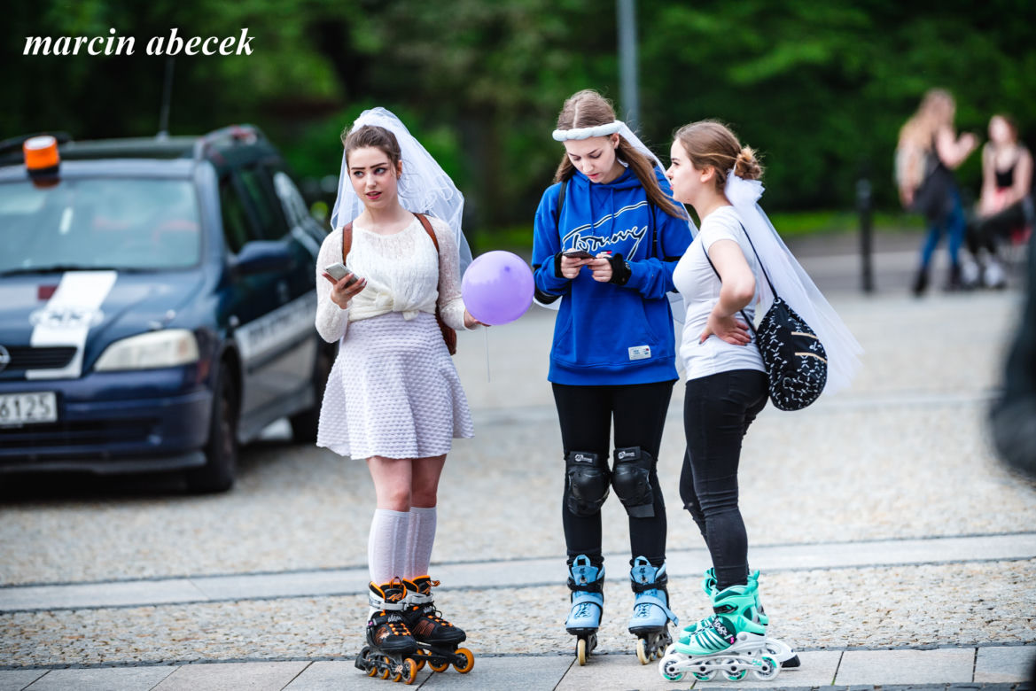 Nightskating Białystok. Wielkie wesele na rolkach [ZDJĘCIA, AUDIO]