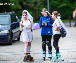 Nightskating Białystok. Wielkie wesele na rolkach [ZDJĘCIA, AUDIO]
