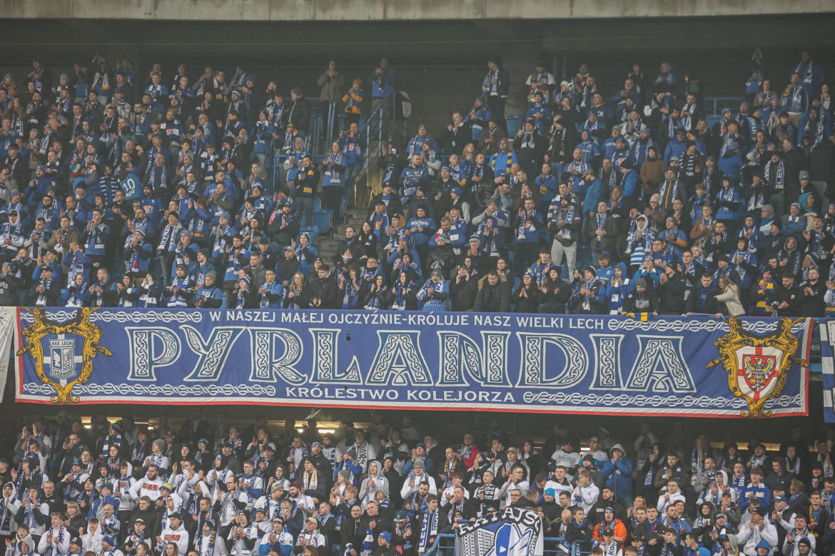 Lech Poznań - Zagłębie Lubin. Tak bawili się kibice na meczu PKO BP Ekstraklasy (10.02.2024)