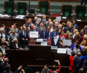 PUCZ BLOKADA SEJM PROTEST WOLNE MEDIA