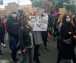 Protest kobiet w Szczecinie - 28.10.2020