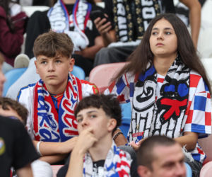 Górnik Zabrze - AS Monaco: Zdjęcia kibiców i zawodników z meczu eliminacji Ligi Konferencji
