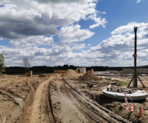 Nowe uzdrowisko na Warmii i Mazurach. Prace przy tężni idą pełną parą