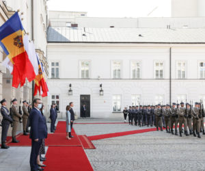Prezydent Duda spotkał się z prezydent Mołdawii