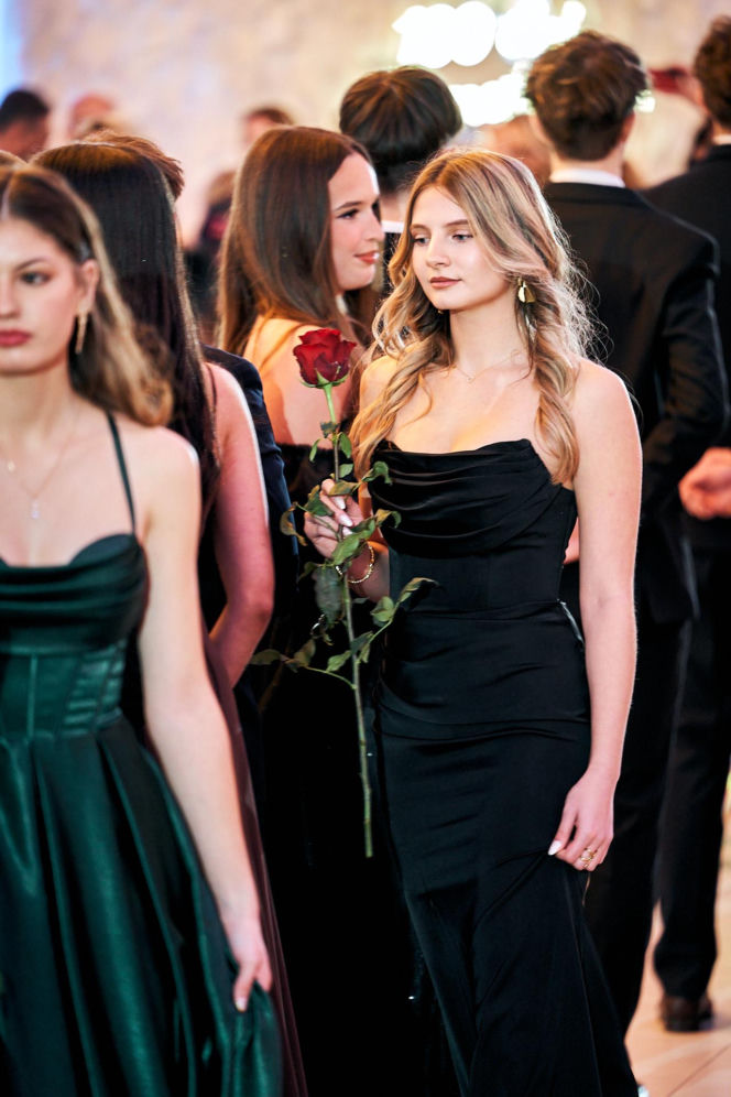 Studniówka siedleckiej Królówki 2026 - walc i polonez