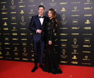 Robert i Anna Lewandowscy na gali Złotej Piłki