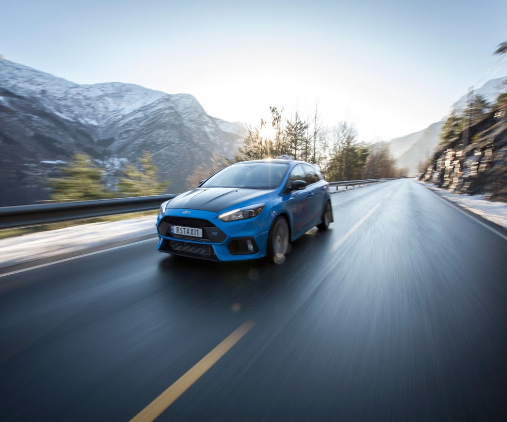Ford Focus RS jako taxi
