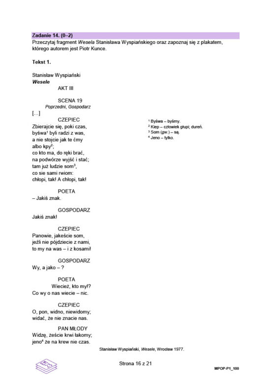 Matura 2023 - arkusz nowej formuły 2023: zadania, tematy (TEST)
