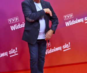 Tak się pokazał Jacek Borkowski z żoną na ramówce TVP. Miłość aż bucha!