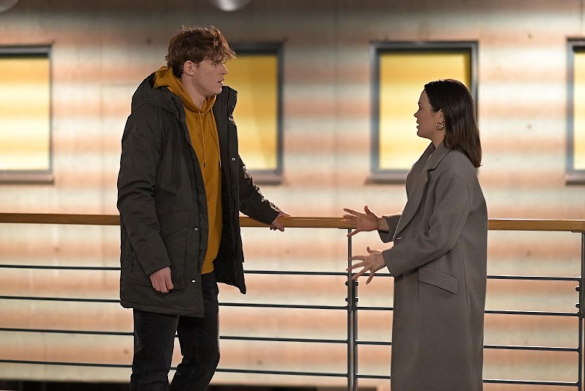 Pierwsza miłość, odcinek 3994: Julita (Dagmara Bryzek), Radek (Karol Biskup)