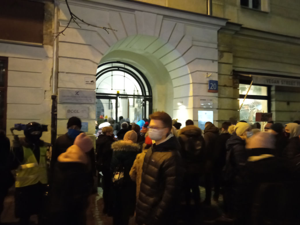 Strajk kobiet w Warszawie (29.01.2021)
