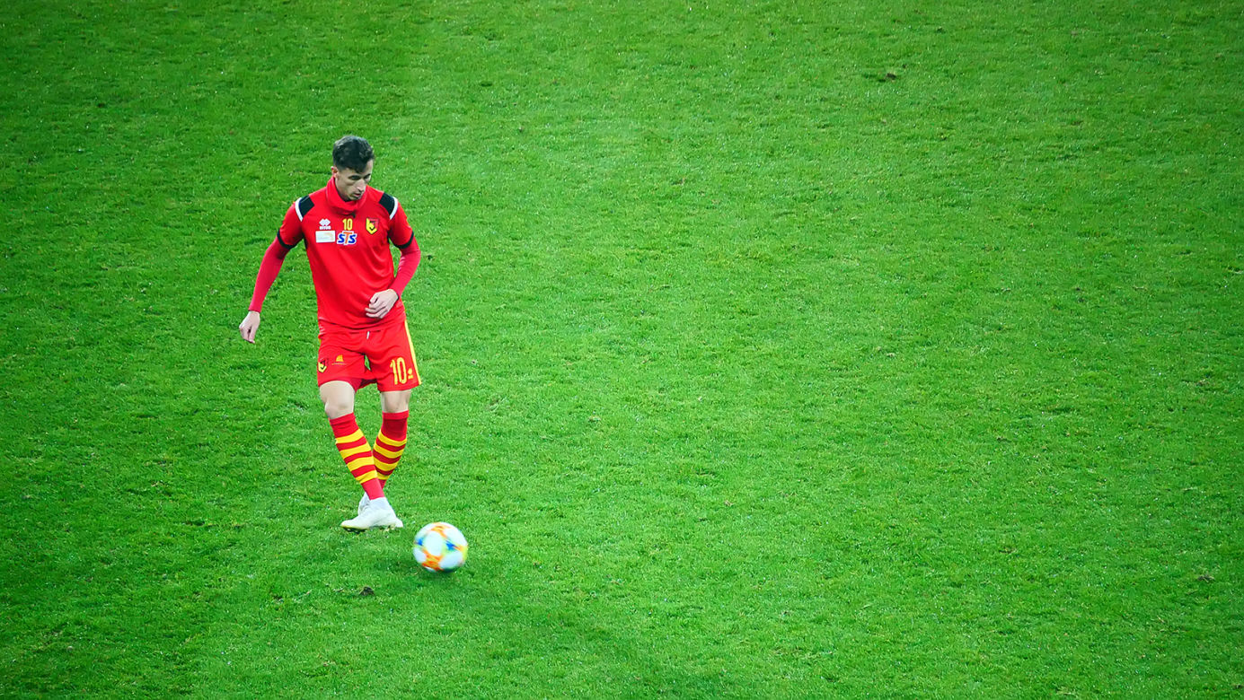 Jagiellonia Białystok - Zagłębie Lubin 0-1   data:2019-12-07