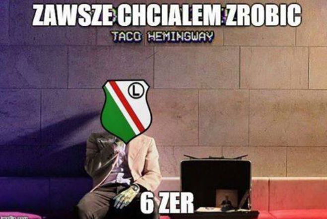 Legia-Borussia: MEMY po klęsce w Lidze Mistrzów