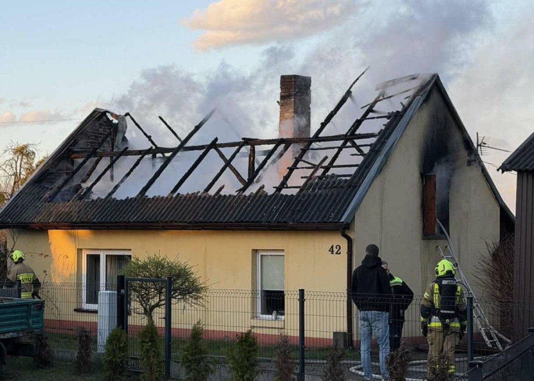 Pożar domu Jaciska
