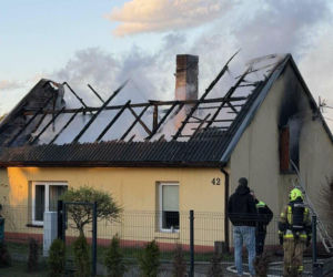 Pożar domu Jaciska