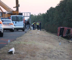 Krew spływała mi do oczu. Rozmawialiśmy z kierowcą autobusu o tragedii na Węgrzech