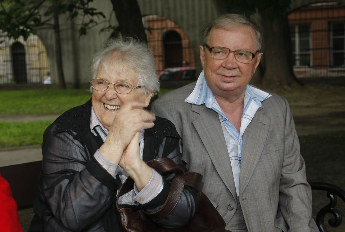 Roman Kłosowski z żoną Krystyną