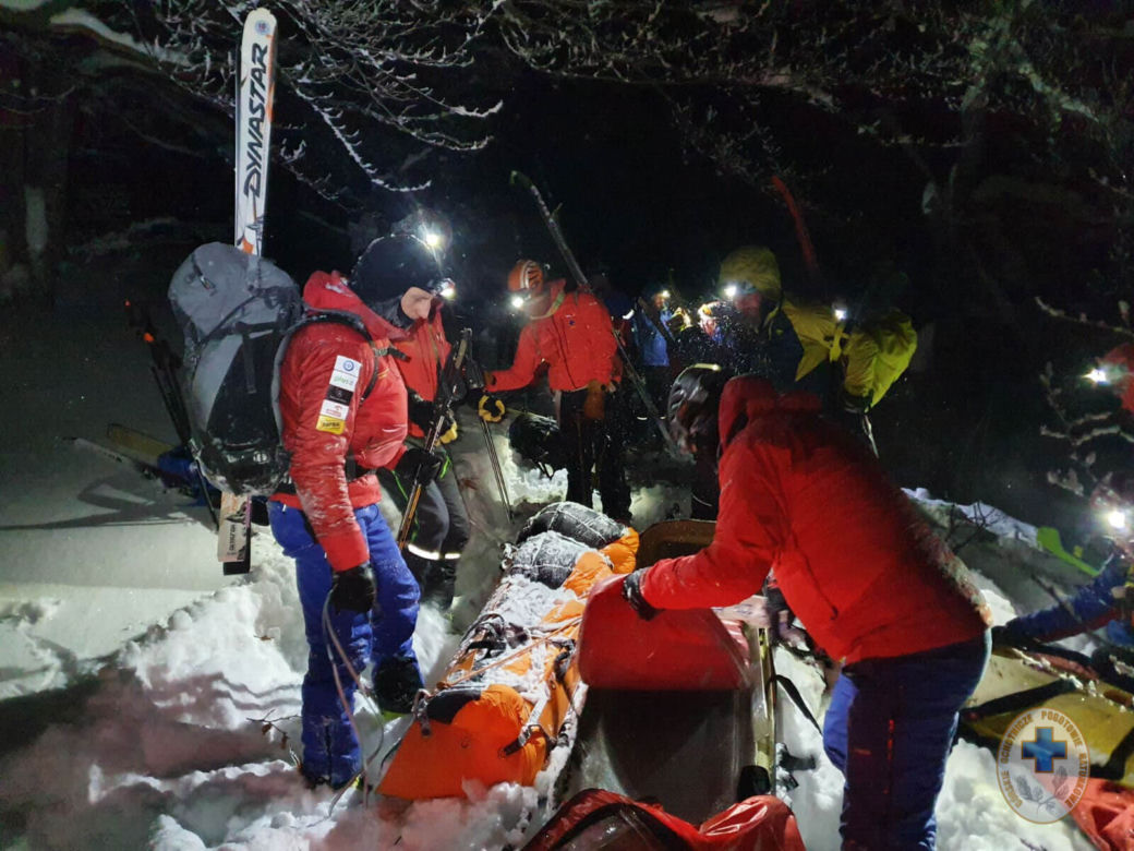 Poszedł w Bieszczady w dresie i butach na budowę. Wrócił z odmrożeniami [ZDJĘCIA]