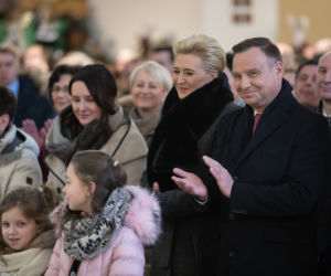 Prezydent Andrzej Duda z żoną