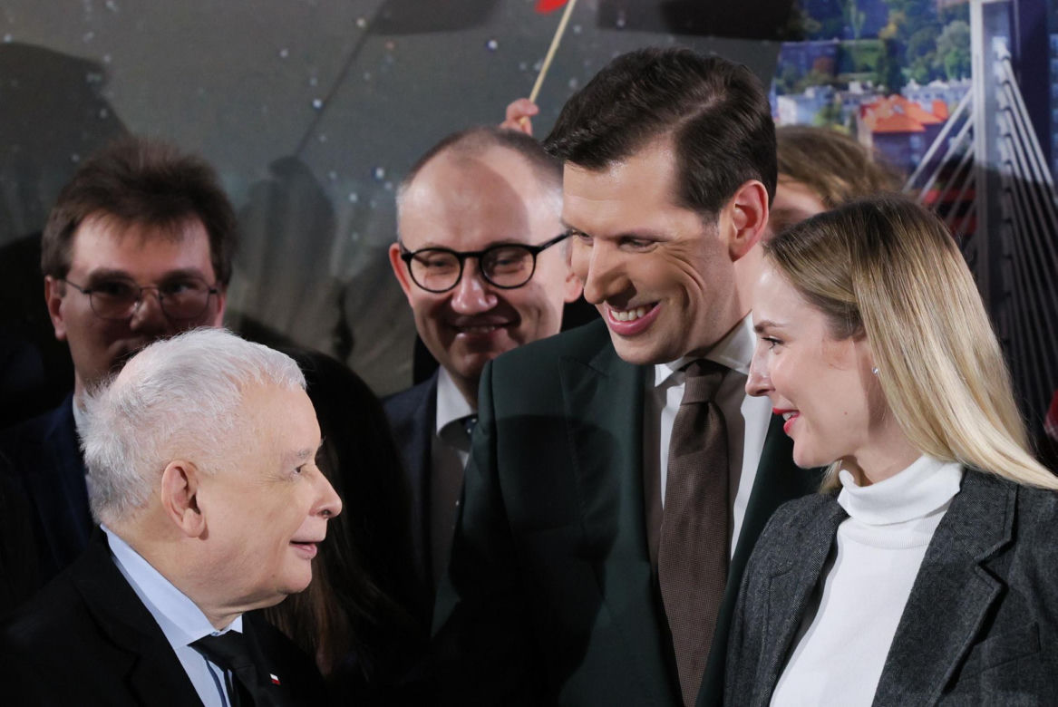Tobiasz Bocheński z żoną