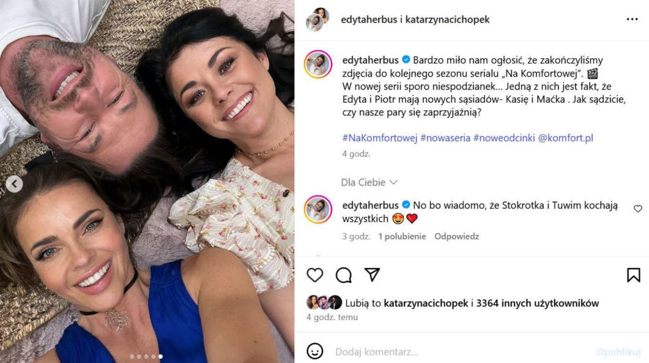 Katarzyna Cichopek i Edyta Herbuś