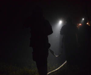 Pożar lasów na Lubelszczyźnie