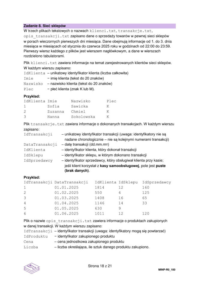 Matura 2026: informatyka 14.05.2026. Arkusze CKE