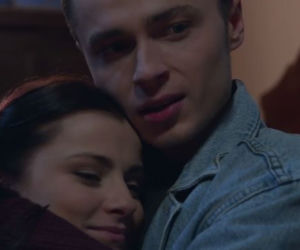 Pierwsza miłość odcinek 2469, Marta (Joanna Jarmołowicz), Krystian (Patryk Pniewski)