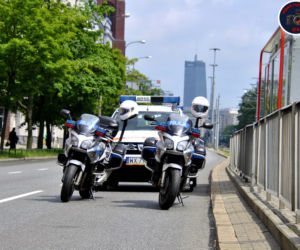 Wypadek na skrzyżowaniu Grójeckiej z Wawelską