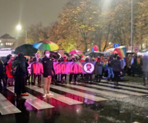 Protest kobiet w Szczecinie - 30.10.2020