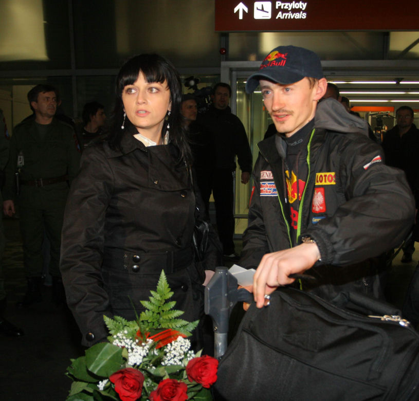 Adam Małysz i Izabela Małysz