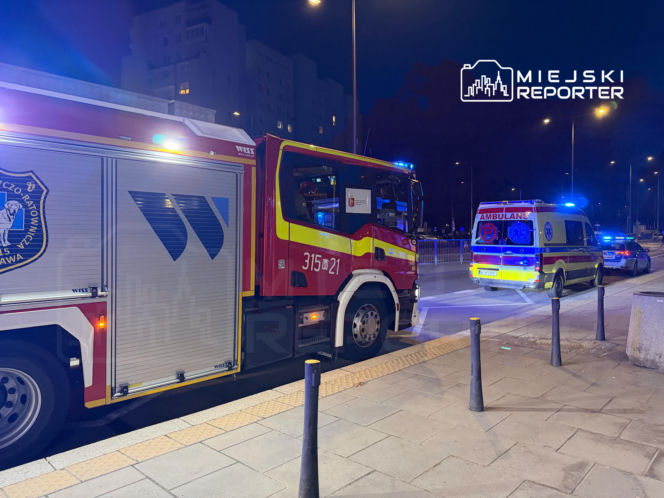 Groźny wypadek w warszawskim metrze. Mężczyzna upadł na torowisko