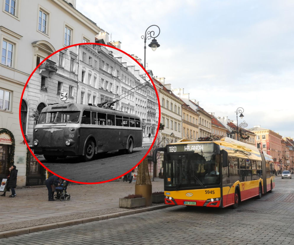 Krakowskie Przedmieście , trolejbus