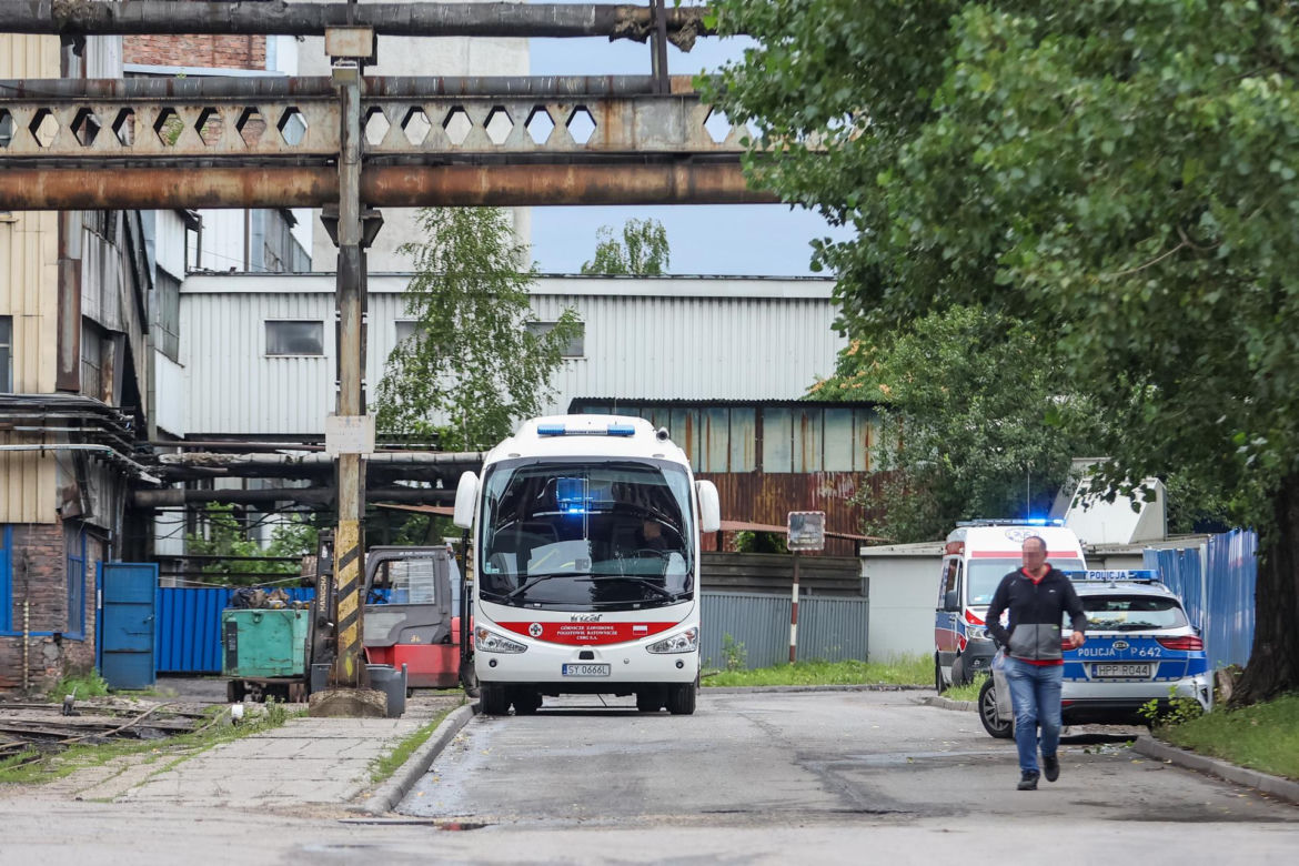 Tragedia w Kopalni Węgla Kamiennego Ruda Ruch Bielszowice w Rudzie Śląskiej