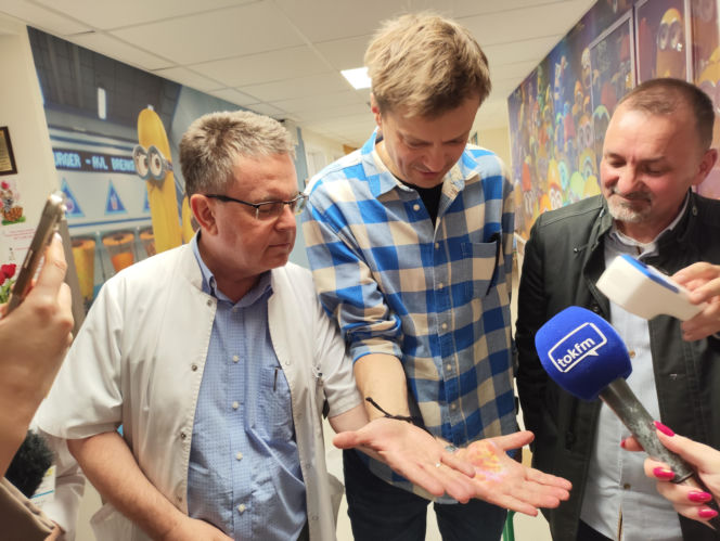 Teraz znalezienie żył u dzieci nie będzie problemem. Szpital dostał specjalne skanery