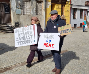 Ulicami Lublina przeszła po raz 6 Manifa. Tym razem - w geście solidarności z Ukrainą