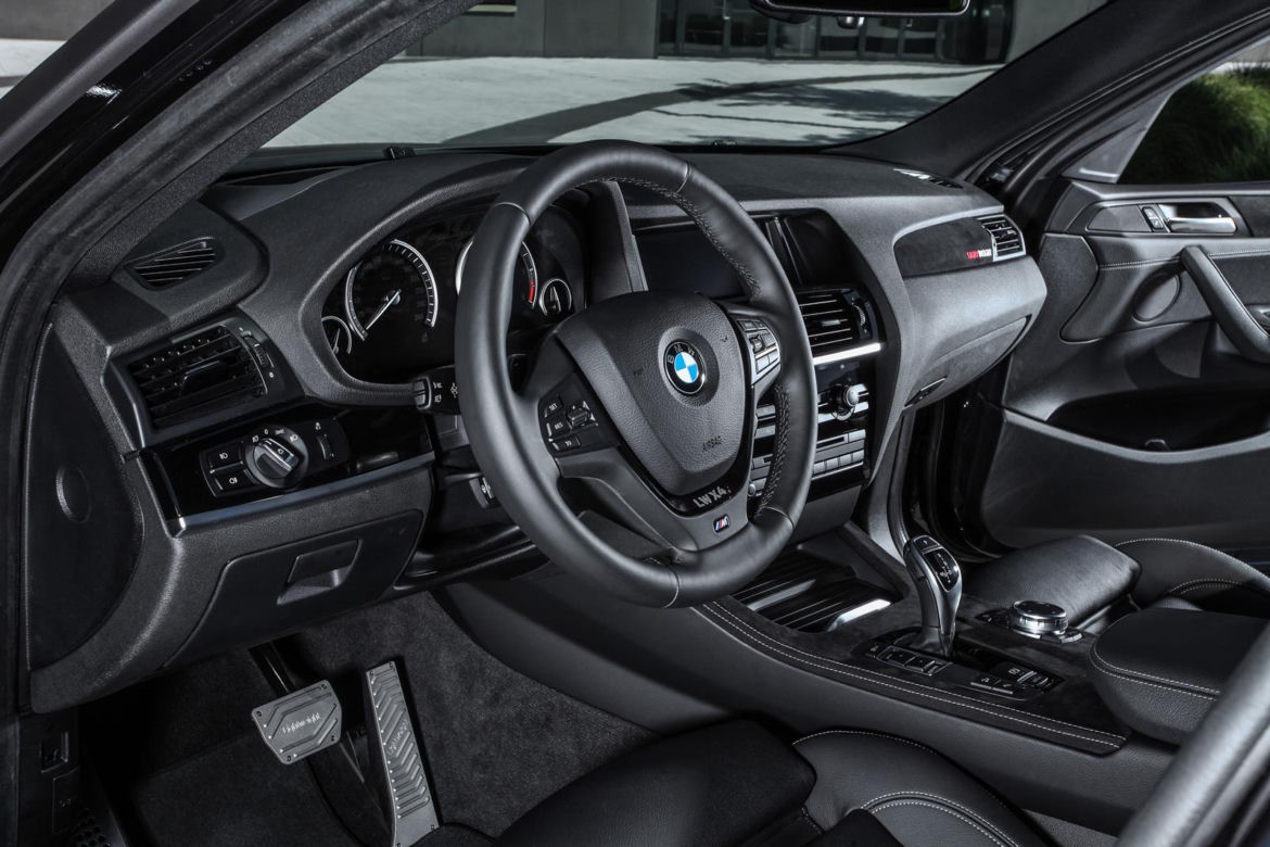 BMW X4 po tuningu Lightweight