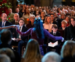 Boże Narodzenie w rodzinie królewskiej.