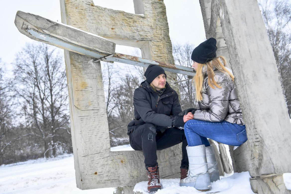 "Rolnik szuka żony" na stoku! Tak Marta Paszkin i Paweł Bodzianny urwali się i szaleją. Ale dzieciaki też mają frajdę