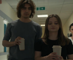 Barwy szczęścia, odc. 3302. Ewa (Gabriela Ziembicka), Romeo (Jacek Tyszkiewicz)