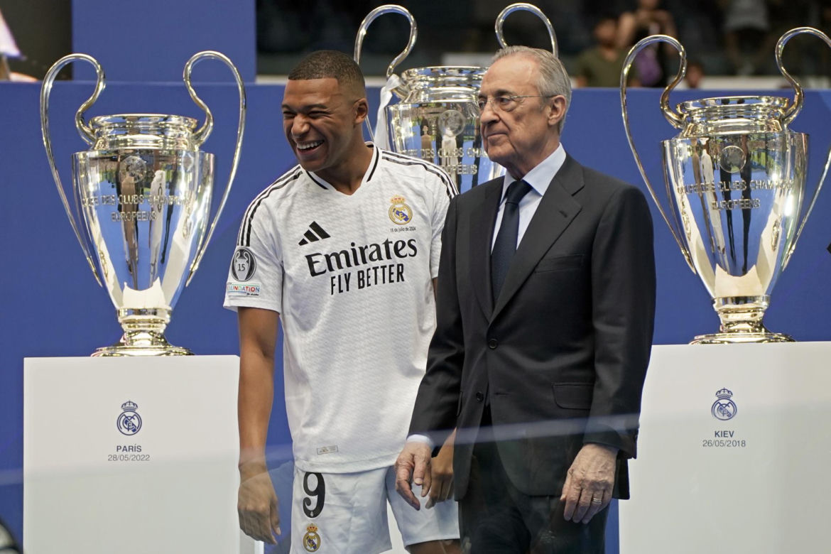 Prezentacja Kyliana Mbappe w Realu Madryt