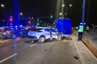 Szaleńczy rajd ulicami Warszawy. 28-latek pędził 200 km/h. Taranował auta, miał narkotyki