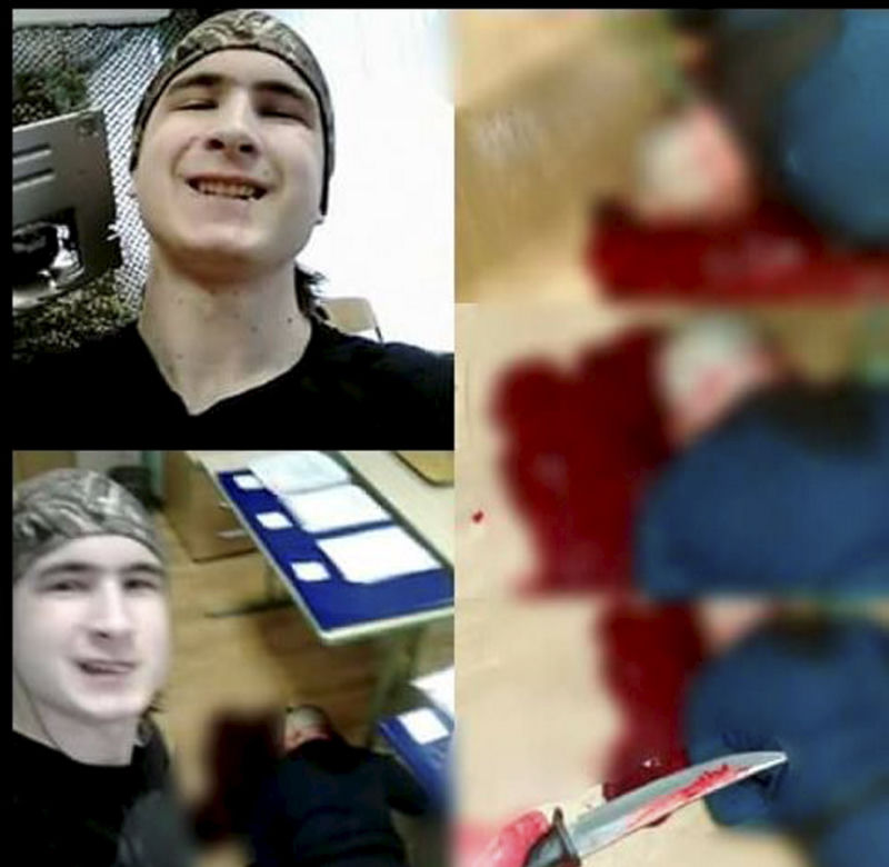 andrey emeliannikov zabił nauczyciela selfie z ciałem