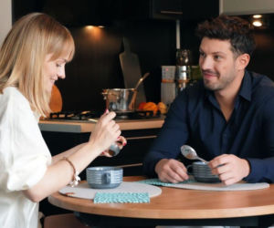 Barwy szczęścia odc. 3263. Ola (Michalina Robakiewicz), Justin (Jasper Sołtysiewicz)