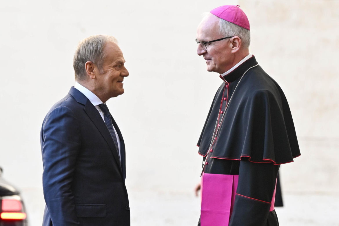 Donald Tusk u papieża Leona XIV