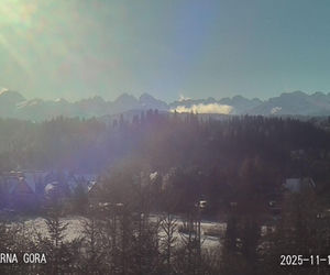 Tatry skąpane w śniegu