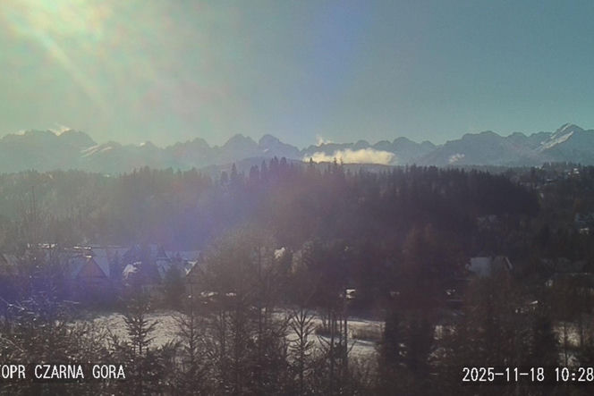 Tatry skąpane w śniegu